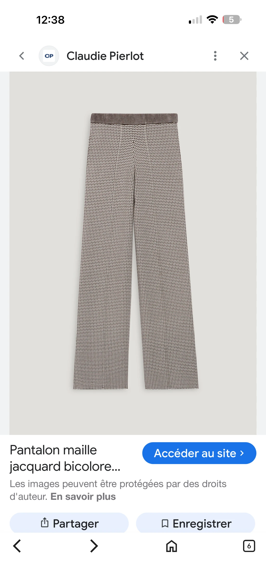 Claudie Pierlot, pantalón talla 2 (38), nuevo con etiqueta  #claudiepierlot  #claudiepierlot38  #claudiepierlot38femme – photo 10